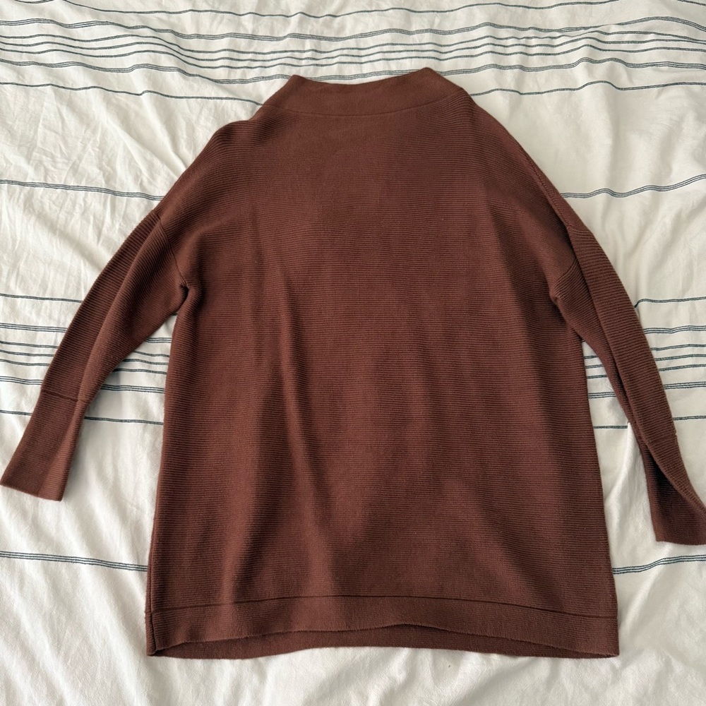 Amazon brown tunic sweater